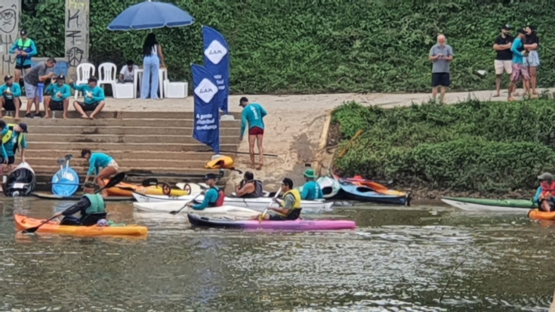 Regata Tuba-Nharô marca 50 anos da enchente de 74