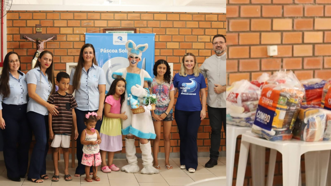 Ortoimagem faz doações de Cestas Básicas na 11ª Edição da 'Páscoa Solidária'