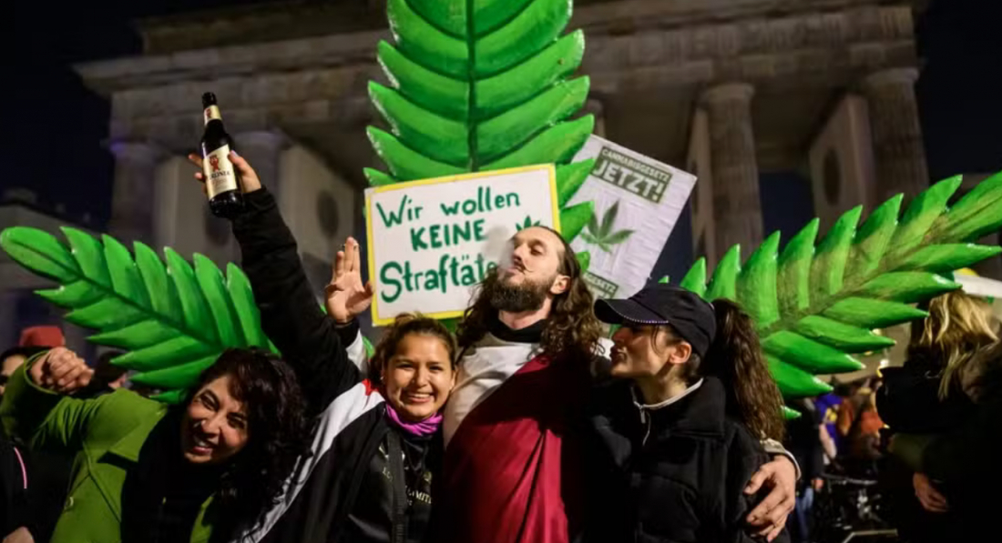 Alemanha legaliza o consumo recreativo da maconha a partir desta segunda (1º)