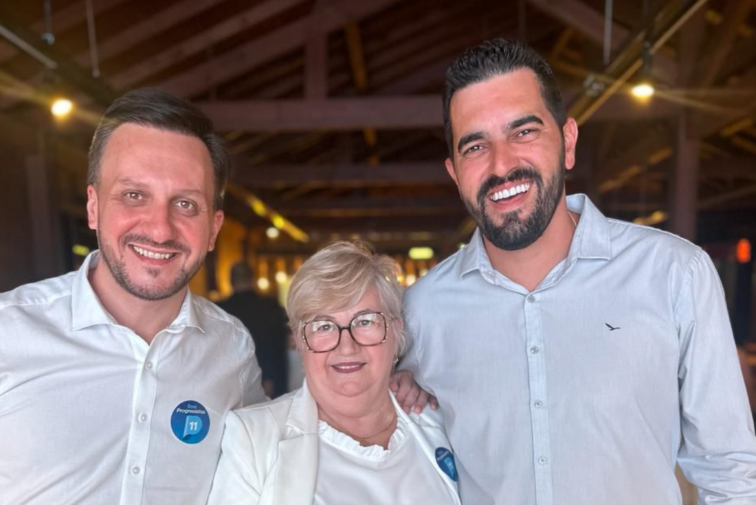 Márcia Roberg e Adam Dutra Machado anunciam pré-candidatura à prefeitura em Capivari de Baixo