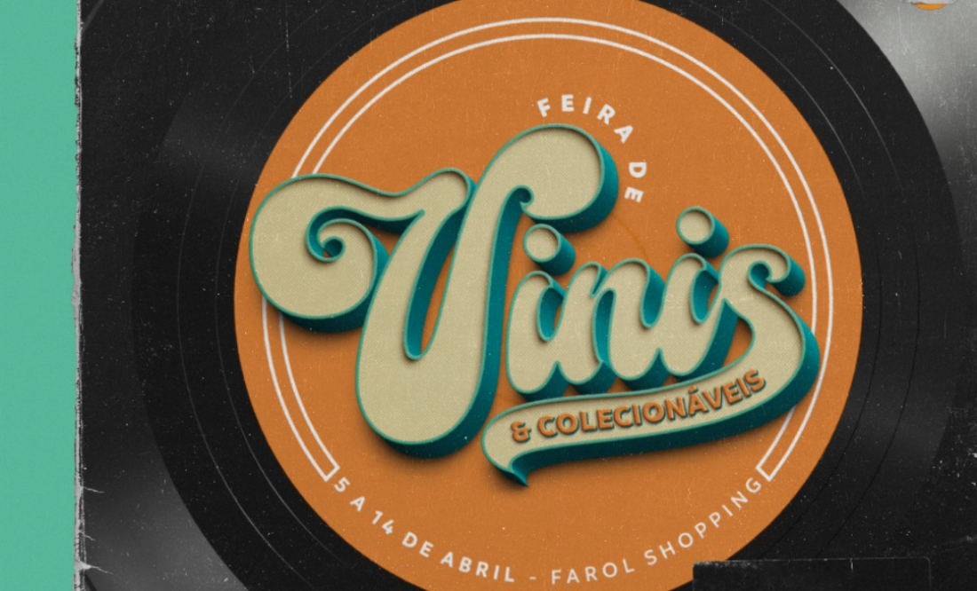 Feira de vinis e colecionáveis do Farol Shopping traz exposição e garimpos para os apreciadores de antiguidades