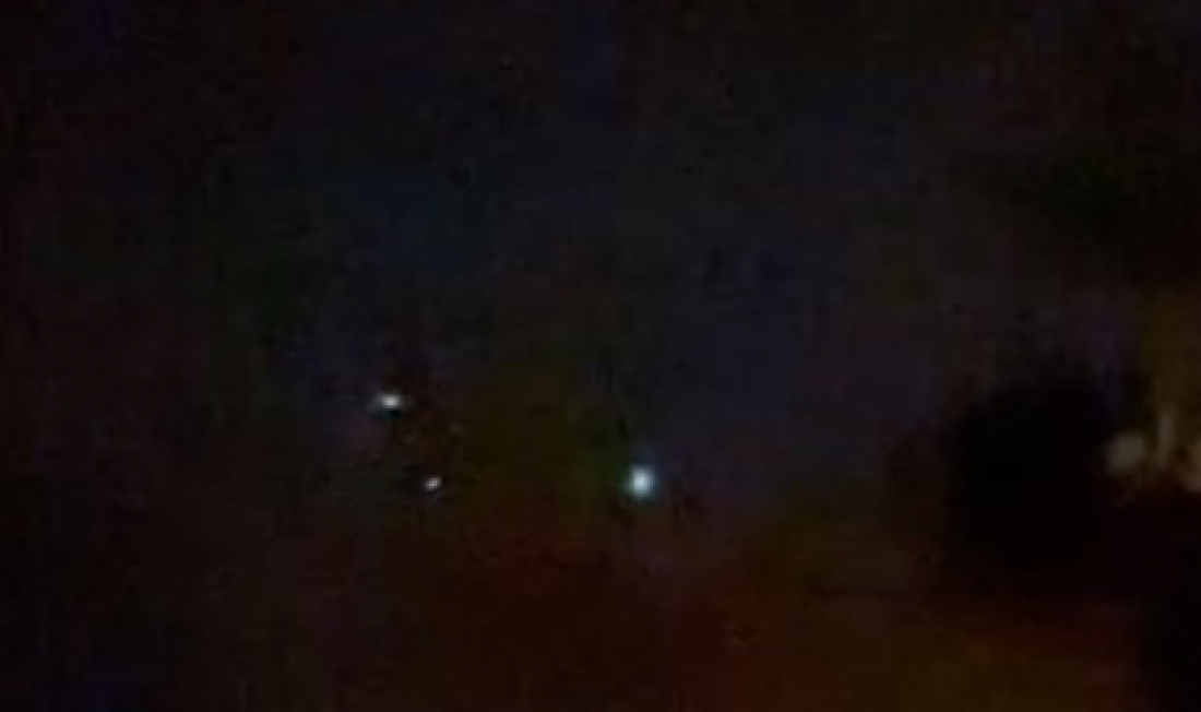 (Vídeo) Em SC: Luzes misteriosas no céu de Massaranduba deixam moradores intrigados; Assista