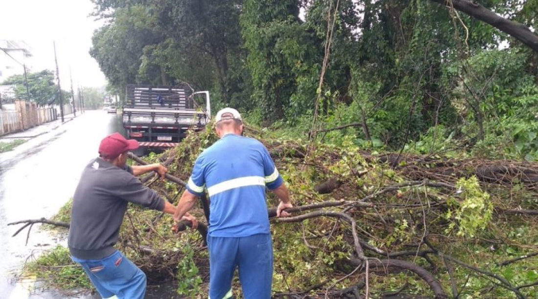 Desde sexta-feira (12), Tubarão teve ocorrências de pequeno porte por causa das chuvas