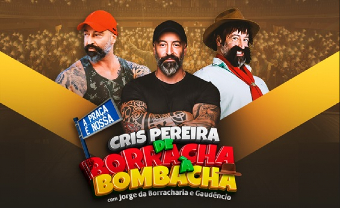 Comediante Cris Pereira apresenta show em Tubarão na semana que vem