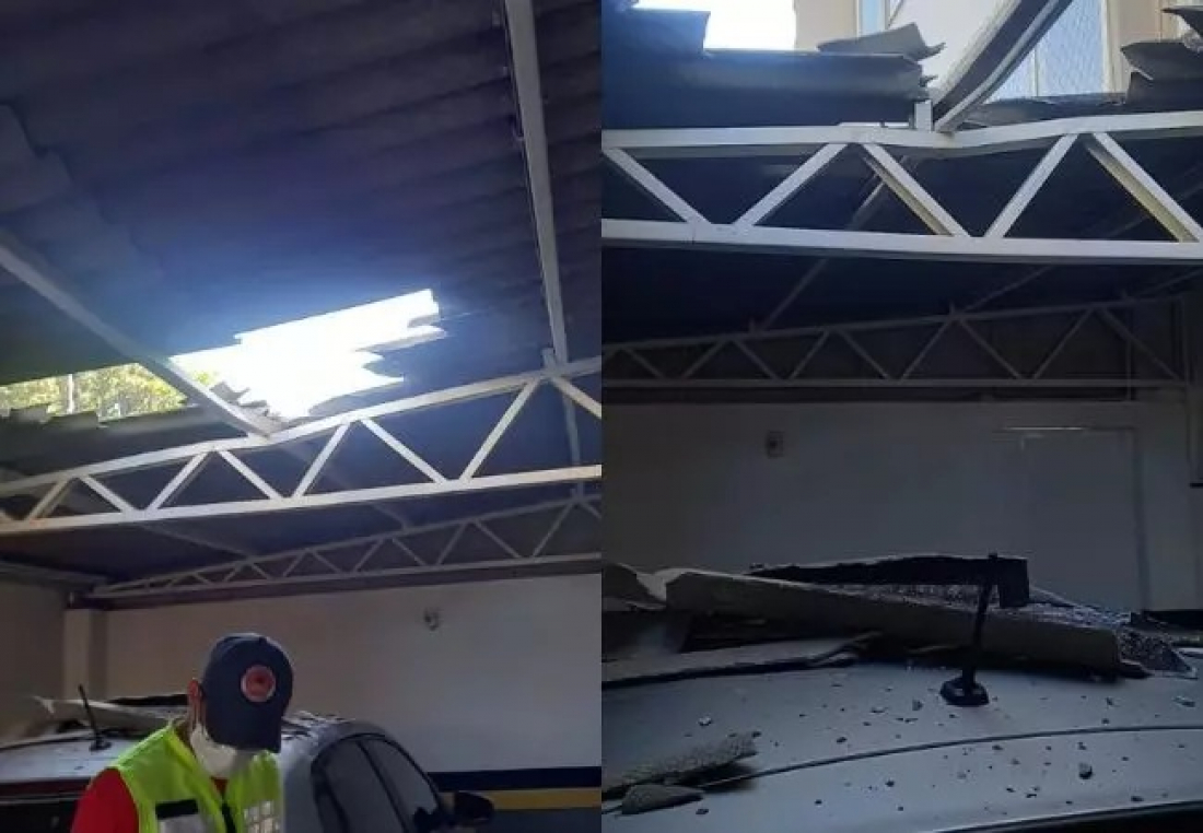 Trabalhador fica gravemente ferido ao cair do 7º andar de prédio em Criciúma