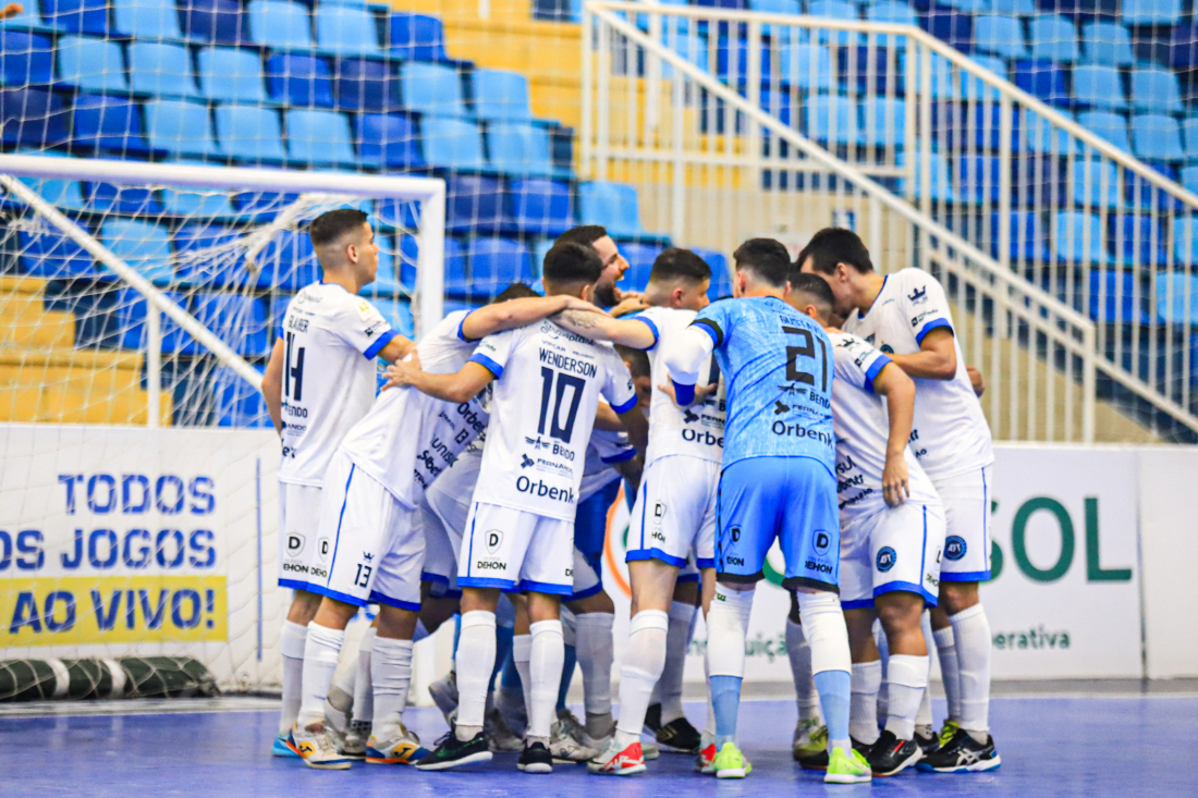 Tubarão Futsal joga nesta sexta em busca de primeira vitória na Liga Nacional