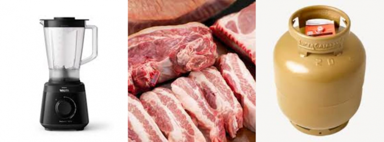 Casa é furtada em Capivari de Baixo; ladrão levou carne, liquidificador e botijão de gás