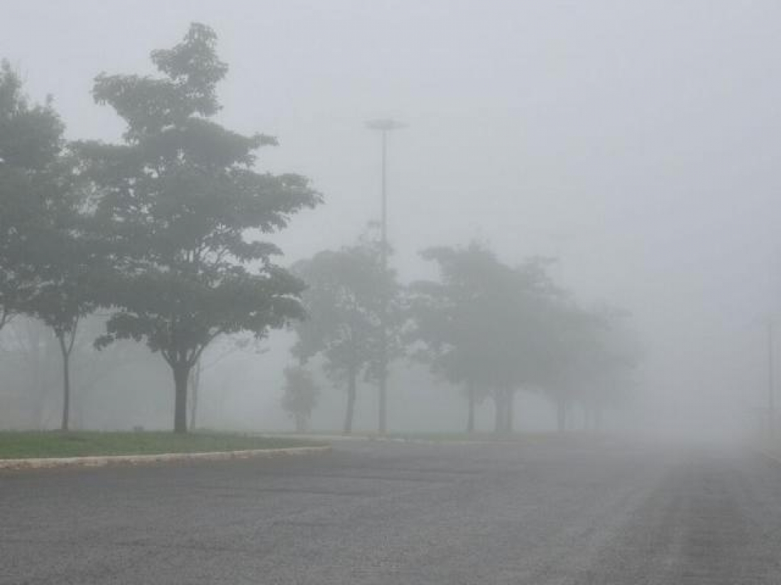 Neblina e chuva marcam o início da semana no sul de Santa Catarina