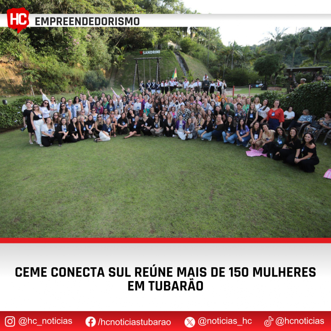 Ceme Conecta Sul reúne mais de 150 mulheres em Tubarão