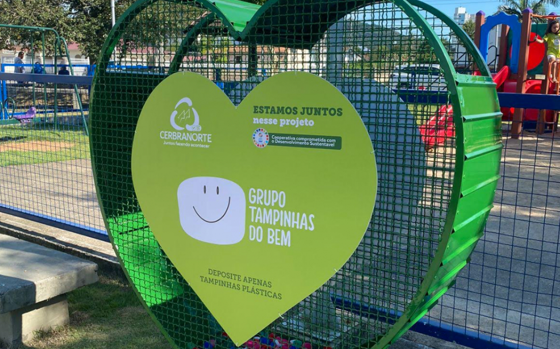 Cerbranorte apoia 'Projeto Tampinhas do Bem' que ganha força na região