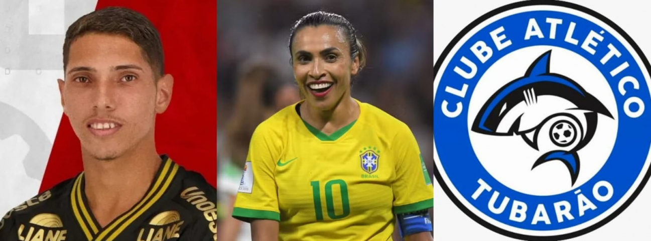 Primo de Marta é novo reforço do Tubarão para a série B do Catarinense