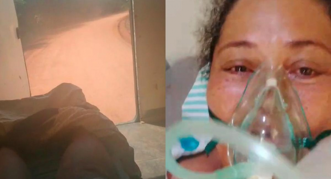 Brasil: paciente grava vídeo em ambulância com portas abertas e em alta velocidade