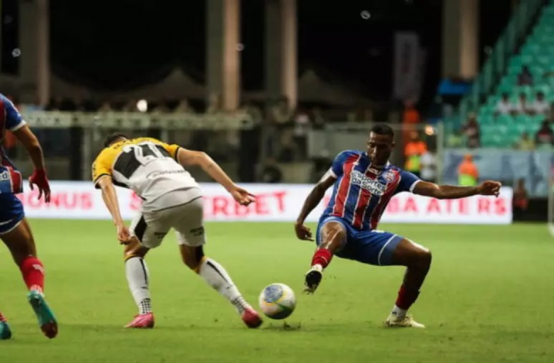 Criciúma perde para o Bahia e larga em desvantagem na Copa do Brasil