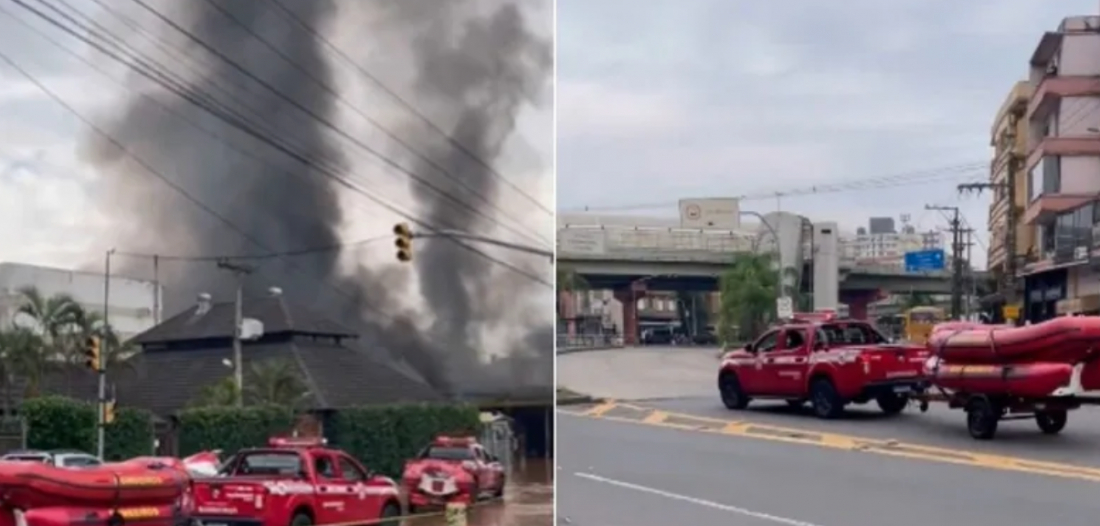 (Vídeo) Explosão de posto de gasolina em Porto Alegre deixa ao menos dois mortos