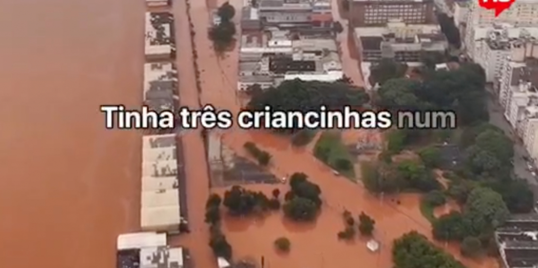 (Áudio) Civil que ajudava no resgate de crianças na enchente do RS desabafa sobre situação chocante; ouça