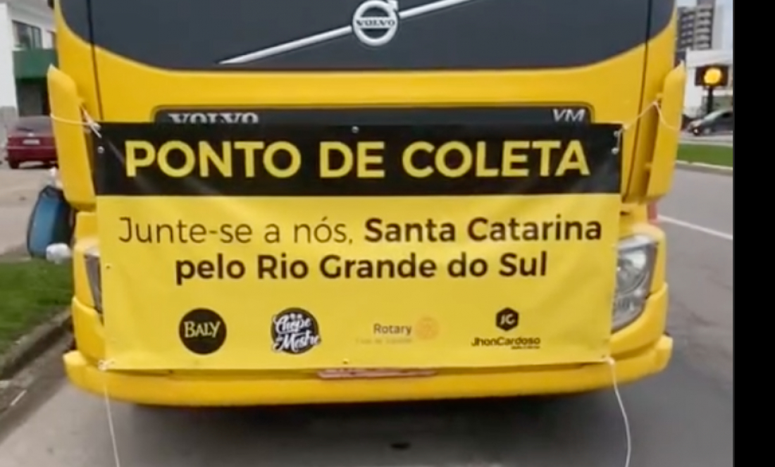 (Vídeo) Tubarão já iniciou sua arrecadação para ajudar o Rio Grande do Sul; veja pontos de coleta