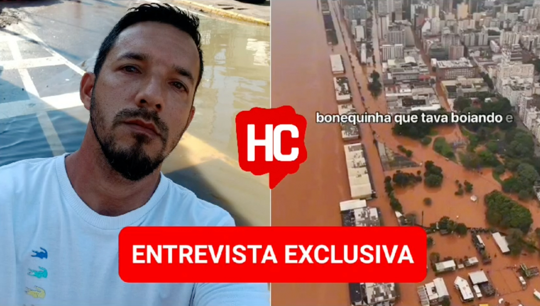 Exclusivo: HC Notícias entrevista o autor do áudio sobre corpo boiando no RS que comoveu o Brasil; confira