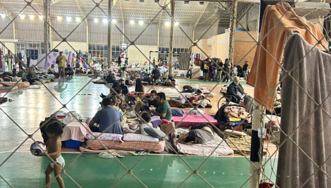 (Vídeo) Voluntários que levaram doações de Tubarão para RS descrevem local: 'Cenário de guerra'