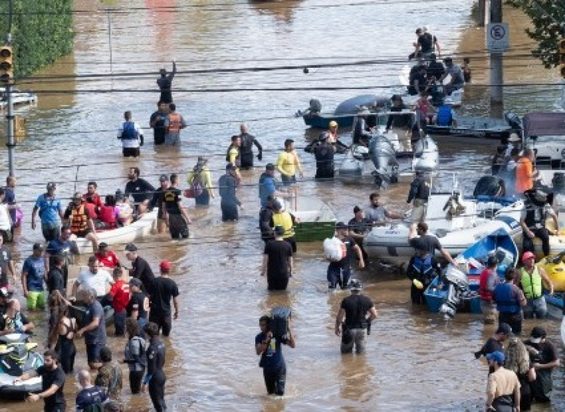 Em 4 dias, pode chover o dobro do esperado para o mês no RS