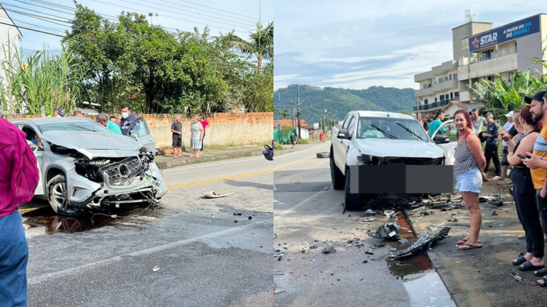 Colisão no Km 60 deixa uma pessoa ferida neste sábado (11)