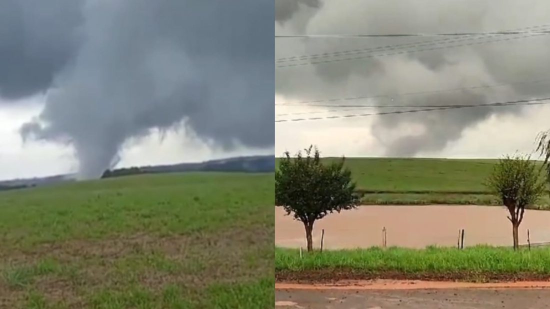 Tornado F1 atinge Gentil (RS) neste sábado (11)