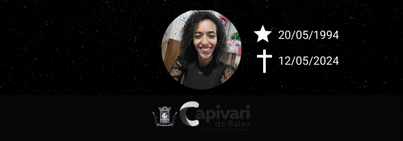 Morre aos 29 anos Tamyres Rosa, professora na Rede Municipal de Ensino de Capivari de Baixo 