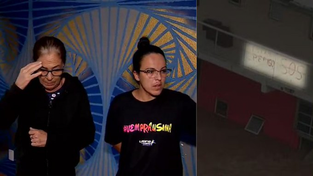 Mãe e filha são resgatadas após escreverem pedido de socorro com batom em Eldorado do Sul