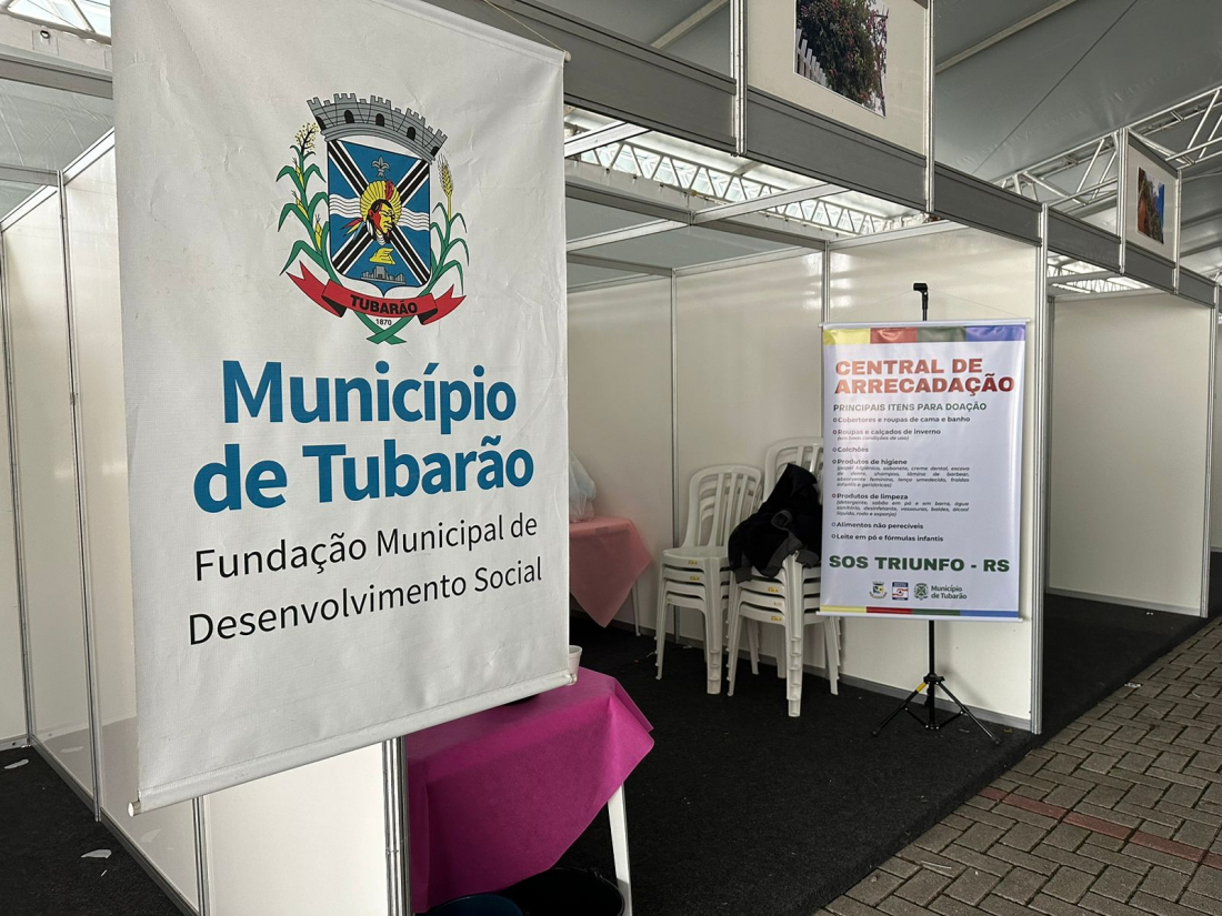 Domingo de solidariedade: deixe suas doações para Triunfo (RS) na Arena