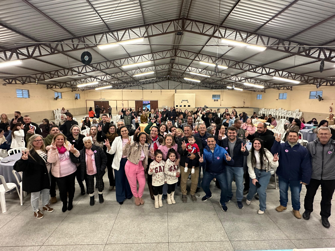 Encontro do PL Mulher reúne centenas de pessoas em Pescaria Brava