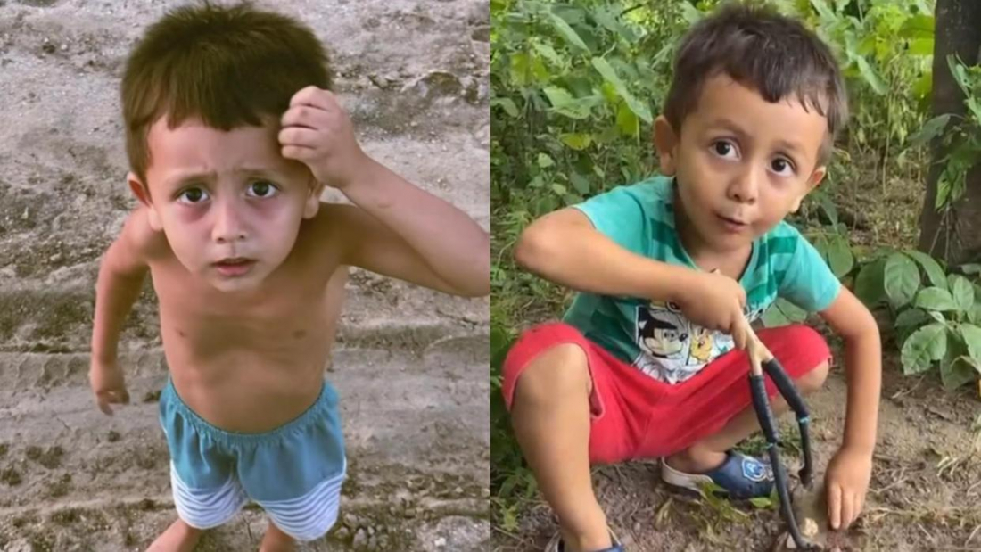 ‘O que foi mulher?’: menino de 4 anos viraliza e consegue dinheiro para cirurgia com vaquinha virtual