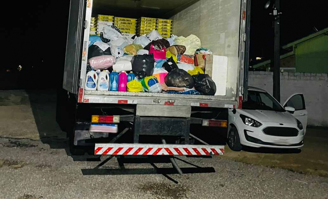 Cheias no RS: caminhão com donativos do Sul de SC é assaltado