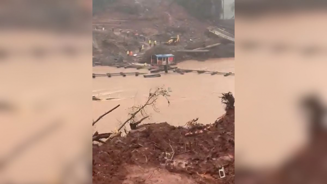 RS: correnteza destroi pontes flutuantes construídas por batalhão de SC