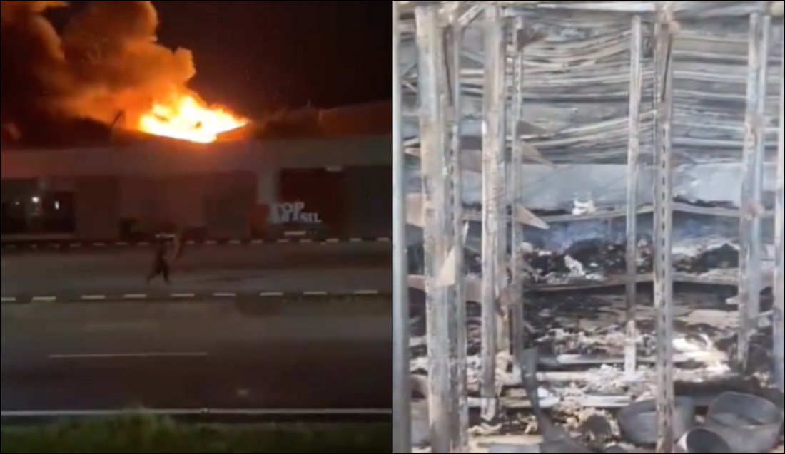 (Vídeo) Veja como está a situação Top Brasil neste sábado após o incêndio