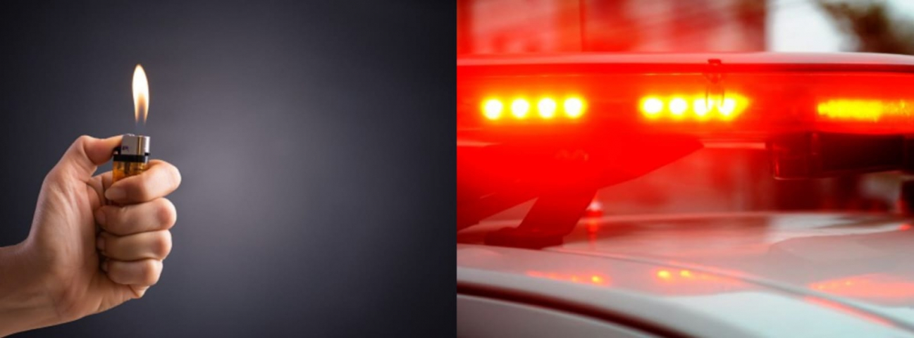 Mulher é presa por atear fogo em veículo da vizinha em Laguna 