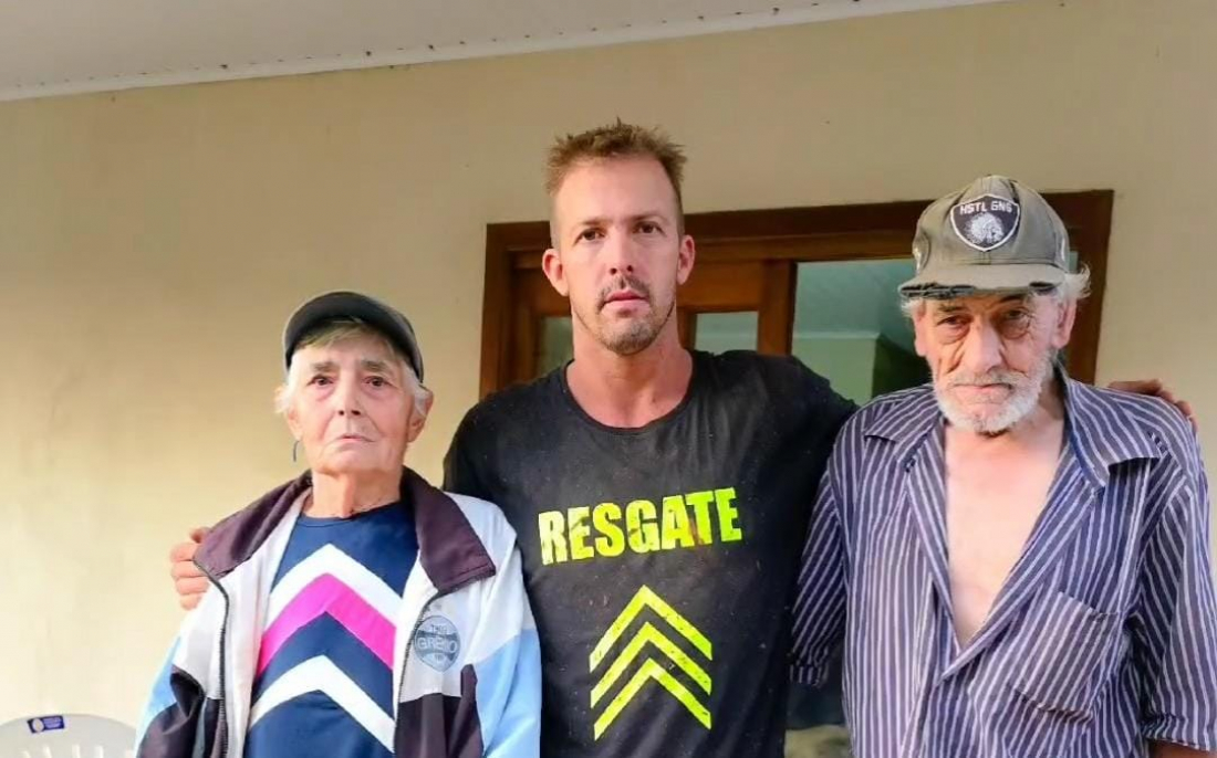 João Baiuka faz relato sobre casal de idosos que passou dias em cemitério antes de resgate no RS