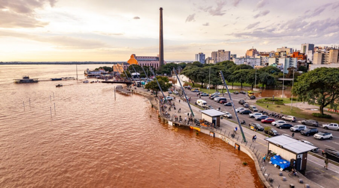 Guaíba fica abaixo da cota de alerta e registra menor nível em mais de um mês em Porto Alegre
