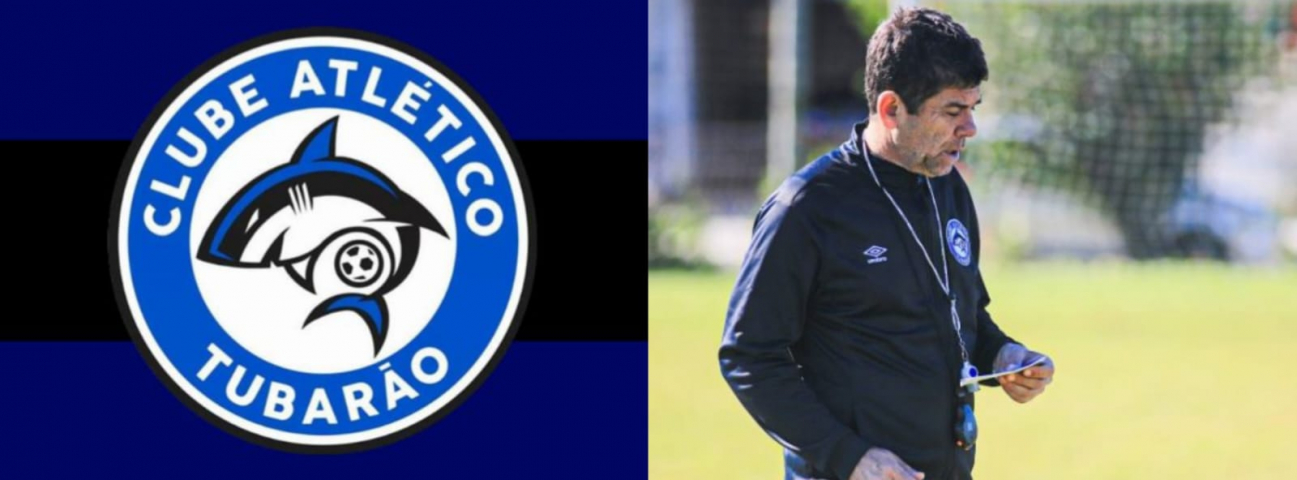 Após três partidas, técnico Fabiano Soares está fora do Tubarão