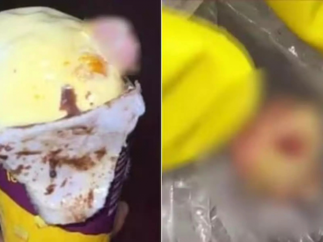 Mundo: homem descobre dedo com unha em sorvete após sentir ‘gosto estranho’