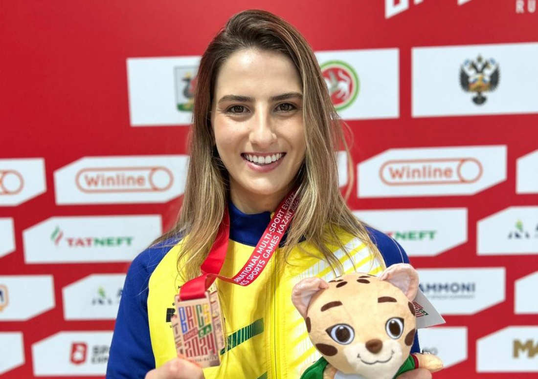 Atleta de Tubarão conquista medalha de bronze em competição internacional