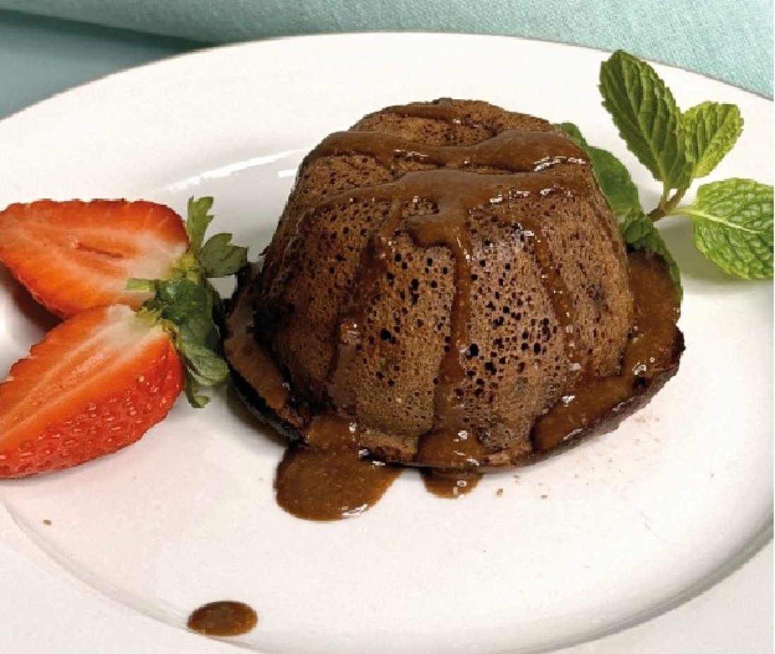 Nutrição com Cláudia Levandoski: Petit gatéau glúten free e zero açúcar