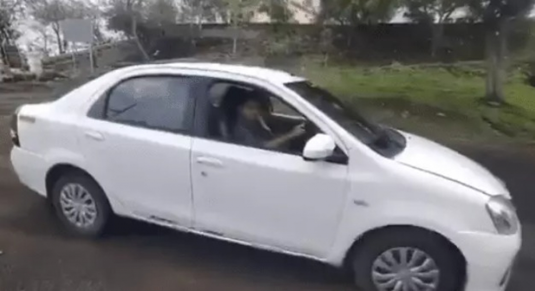 Mundo: mulher que aprendia a dirigir dá ré e cai de penhasco de 90 metros