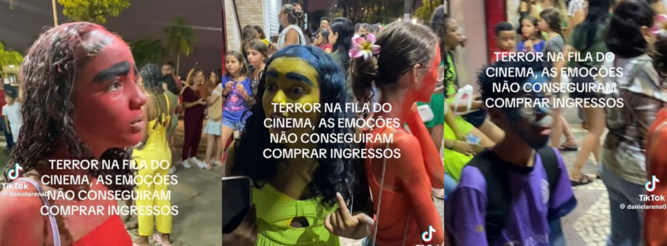 Confusão: 'Emoções' não conseguem ingressos e ficam ser assistir 'Divertida Mente 2'