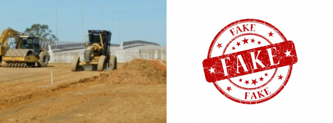 É fake que obras na Ponte Stélio Boabaid foram paralisadas 