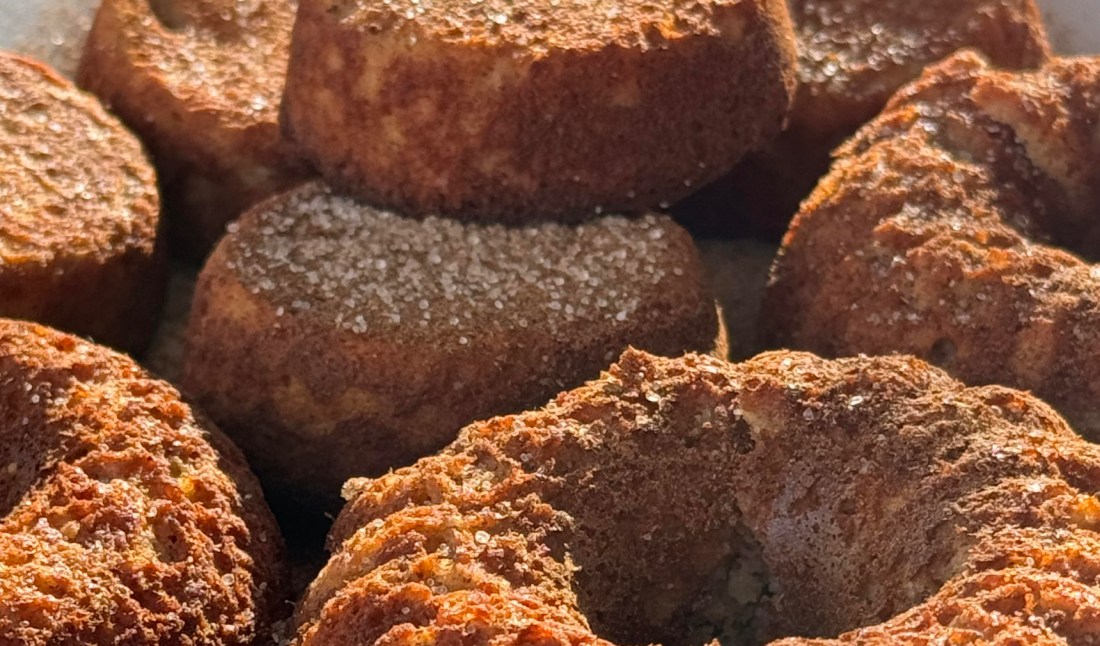 Nutrição com Cláudia Levandoski: rosquinhas de maçã com canela