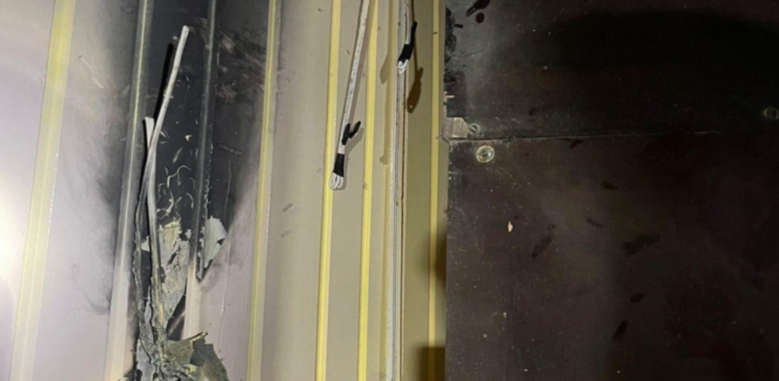 Incêndio em modem de wi-fi é controlado e por pouco residência não pega fogo em Sangão