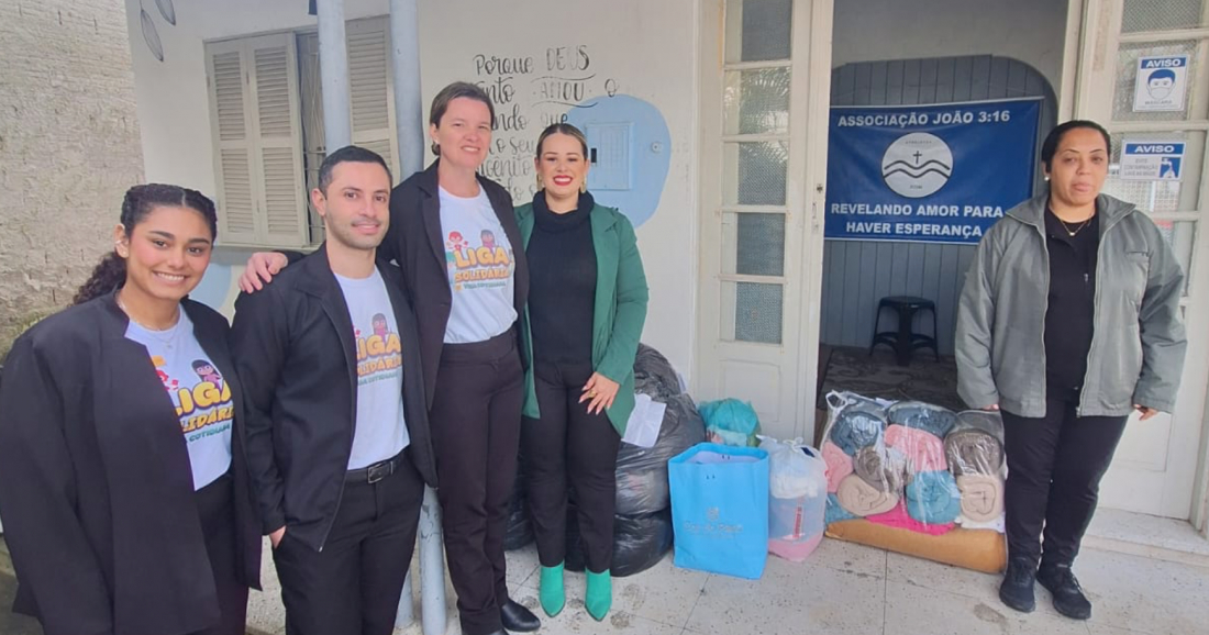 Campanha 'Inverno Solidário' da Vida Cotidiana destina roupas e cobertores à Instituição João 3:16
