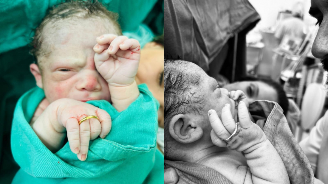 Em SC: mulher é pedida em casamento logo após dar à luz