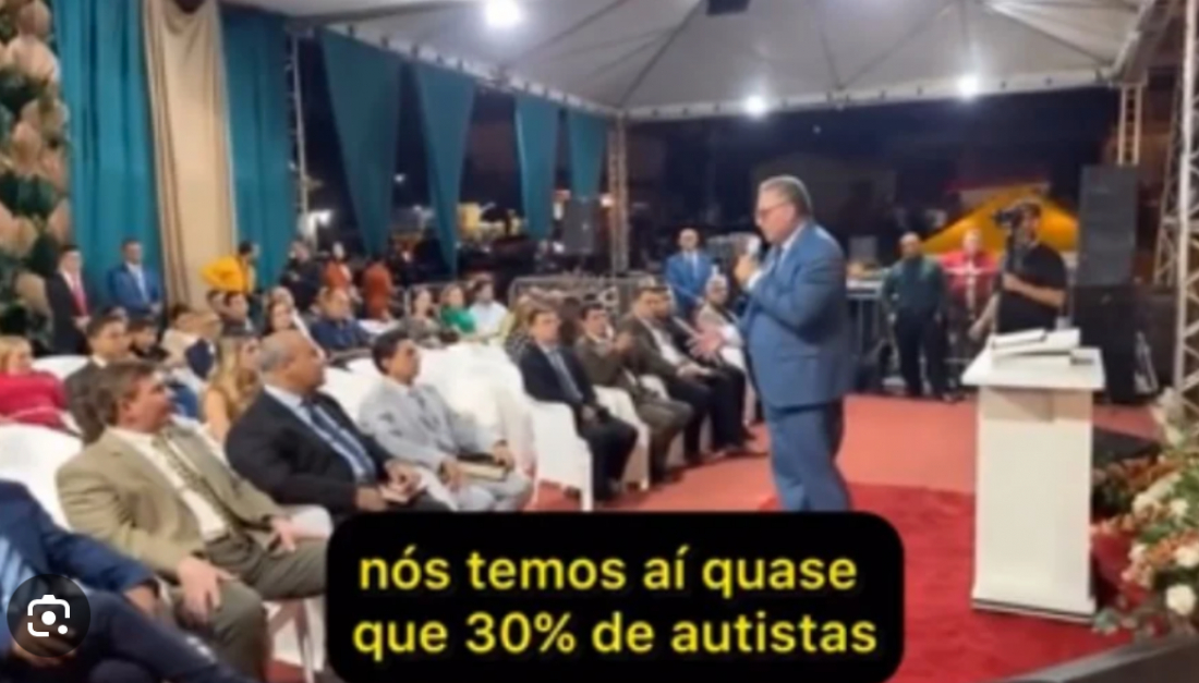 (Vídeo) Pastor causa polêmica ao dizer que autismo é 'visita do Diabo no ventre'