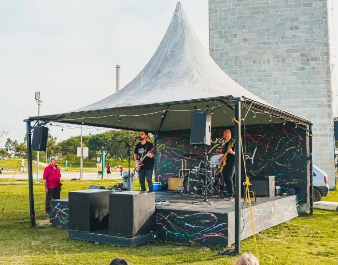 Bandas da região se apresentam no 1º Festival de Rock no Parque neste sábado (20)