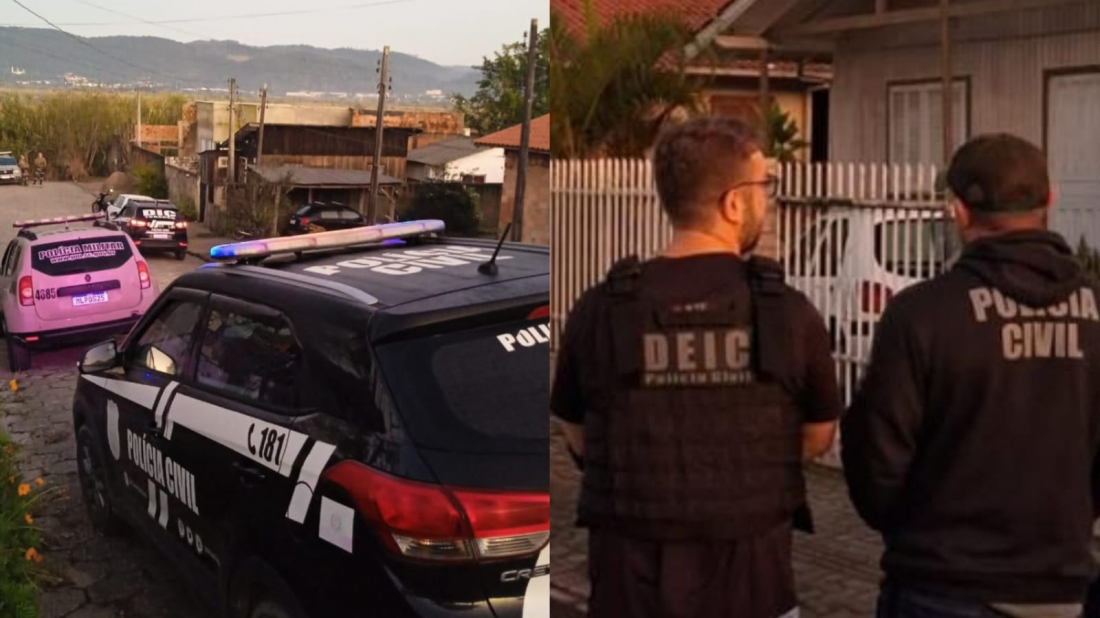 Operação Bom Pastor: cinco são presos em Tubarão por tráfico de drogas nesta quinta (18)